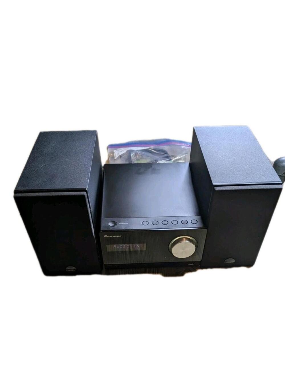 Pioneer X-CM32BTD-K Micro System Bluetooth USB FM Radio And Speakers Complete